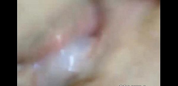  Babe ass fucked and sprayed with hot jizz